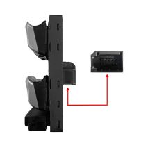 ΔΙΑΚΟΠΤΗΣ ΓΙΑ AUDI A1 2011+ / Q3 2011+ ΠΟΛΛΑΠΛΟΣ ΠΑΡΑΘΥΡΩΝ 10 PIN NTY - orig. 8U0959851 / 8U09598515PR - 1 ΤΕΜ. Auto Moto Tyres 