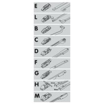 ΥΑΛΟΚΑΘΑΡΙΣΤΗΡΑΣ SKYLON MULTI-FIT SYSTEM 75cm (29 INCH) -1ΤΕΜ. Auto Moto Tyres 