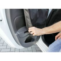 ΠΡΟΣΤΑΤΕΥΤΙΚΟ ΚΑΛΥΜΜΑ ΠΟΡΤΑΣ ΜΕ ΘΗΚΕΣ PET DOOR PROTECTORS 70x43cm 2ΤΕΜ. Auto Moto Tyres 