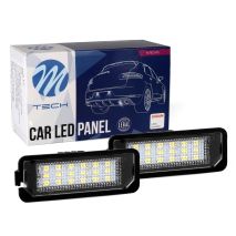 ΦΩΤΑ ΠΙΝΑΚΙΔΑΣ LED VW / SEAT / PORSCHE MTECH - 2 ΤΜΧ. Auto Moto Tyres 