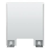 ΠΡΟΣΤΑΤΕΥΤΙΚΟ ΔΙΑΧΩΡΙΣΤΙΚΟ ΤΖΑΜΙ PLEXIGLASS 3mm 66x76cm ΜΕ ΤΡΥΠΑ ΚΑΙ ΒΑΣΕΙΣ ΣΤΗΡΙΞΗΣ ΑΛΟΥΜΙΝΙΟΥ Auto Moto Tyres 