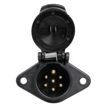 ΠΡΙΖΑ ΚΟΤΣΑΔΟΡΟΥ ΜΕ ΜΑΥΡΟ ΚΑΠΑΚΙ 24N 24V 7PIN ISO 1185 ΑΡΣΕΝΙΚΗ Auto Moto Tyres 