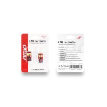 T10 W5W 12V 2,2W LED CAN-BUS 18xSMD4014 ΛΕΥΚΟ 5600K 12x23mm 2ΤΕΜ. Auto Moto Tyres 