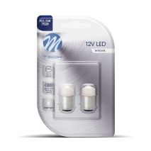 P21/5W 12V BAY15d 9xSMD3014 LED ΚΟΚΚΙΝΟ BLISTER M-TECH - 2 ΤΕΜ. Auto Moto Tyres 