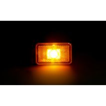 ΦΩΣ ΟΓΚΟΥ 12/24V  1LED ΜΕ ΒΑΣΗ ΚΑΙ ΑΝΑΚΛΑΣΤΗΡΑ ΠΟΡΤΟΚΑΛΙ  LAMPA - 1 TEM. Auto Moto Tyres 