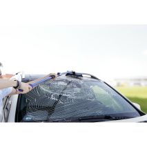 ΒΟΥΡΤΣΑ ΠΛΥΣΙΜΑΤΟΣ (25x10cm)  ΜΕ ΤΗΛΕΣΚΟΠΙΚΟ ΚΟΝΤΑΡΙ ΑΛΟΥΜΙΝΙΟΥ (102-155cm) ΜΑΥΡΟ/ΜΠΛΕ LUNA LAMPA - 1 ΤΕM. Auto Moto Tyres 