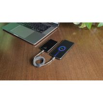 Μαγνητικός, Φορητός Φορτιστής - Power bank Mag Power 5000 της σειράς Optiline για Ασύρματη και Ενσύρματη  φόρτιση συσκευών με θύρα USB Type C 15W και MagSafe τεχνολογία Auto Moto Tyres 