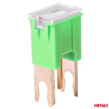 ΑΣΦΑΛΕΙΕΣ JapVal PAL U ΑΡΣΕΝΙΚΕΣ 40A ΣΕ ΠΡΑΣΙΝΟ ΧΡΩΜΑ AMIO - 2 Τεμ. Auto Moto Tyres 