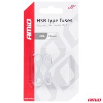 ΑΣΦΑΛΕΙΕΣ FLAT 42mm 60A AMIO - 2 Τεμ. Auto Moto Tyres 