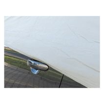 ΚΟΥΚΟΥΛΑ ΜΙΣΗ / ΗΜΙ-ΚΑΛΥΜΜΑ ΑΥΤΟΚΙΝΗΤΟΥ SEDAN (XL) ΣΕ ΓΚΡΙ ΧΡΩΜΑ ΜΕ ΤΣΑΝΤΑ ΜΕΤΑΦΟΡΑΣ ΑΜΙΟ - 1 ΤΕΜ. Auto Moto Tyres 