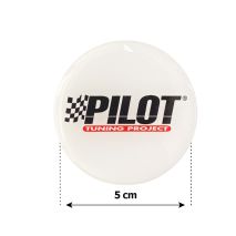 PILOT ΑΥΤΟΚΟΛΛΗΤΑ ΖΑΝΤΩΝ 5 cm ΛΕΥΚΟ/ΜΑΥΡΟ/ΚΟΚΚΙΝΟ ΣΜΑΛΤΟΥ - 4 ΤΕΜ. Auto Moto Tyres 