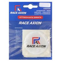 RACE AXION ΑΥΤΟΚΟΛΛΗΤΑ ΖΑΝΤΩΝ 5 cm ΛΕΥΚΟ/ΜΠΛΕ/ΚΟΚΚΙΝΟ/ΜΑΥΡΟ ΣΜΑΛΤΟΥ - 4 ΤΕΜ. Auto Moto Tyres 