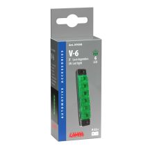 ΦΩΣ ΟΓΚΟΥ 9>32V 6 LED ΠΡΑΣΙΝΟ ΧΡΩΜΑ 95,6x19,8mm ΜΕ ΕΓΚΡΙΣΗ ΤΥΠΟΥ E148 LAMPA -  1 Τεμ. Auto Moto Tyres 