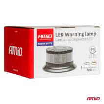 ΦΑΡΟΣ ΦΙΜΕ HEAVY DUTY W28B 12/24V ΠΟΡΤΟΚΑΛΙ 16LED ΒΙΔΩΤΟΣ Υ77mm Φ110mm AMIO - 1 τεμ. Auto Moto Tyres 
