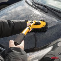 ΒΟΥΡΤΣΑ ΚΑΘΑΡΙΣΜΟΥ ΜΕ ΤΗΛΕΣΚΟΠΙΚΟ ΚΟΝΤΑΡΙ 46-100cm & 3 ΠΑΝΑΚΙΑ ΚΑΘΑΡΙΣΜΟΥ ΜΙΚΡΟΦΙΜΠΡΑ  ΑΜΙΟ - 1 ΤΕΜ. Auto Moto Tyres 