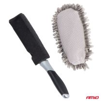 ΒΟΥΡΤΣΑ ΚΑΘΑΡΙΣΜΟΥ/ΞΕΣΚΟΝΙΣΜΑΤΟΣ ΜΕ ΛΑΒΗ 33,5cm AMIO - 1 τεμ. Auto Moto Tyres 