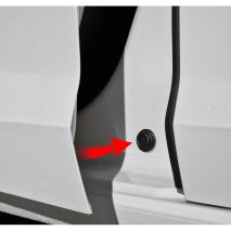 ΠΡΟΣΤΑΤΕΥΤΙΚΑ ΓΙΑ ΚΛΕΙΣΙΜΟ ΠΟΡΤΑΣ Φ26x8mm ΣΙΛΙΚΟΝΗΣ ΣΤΡΟΓΓΥΛΑ ΜΑΥΡΑ LAMPA - 4 ΤΕΜ. Auto Moto Tyres 