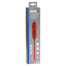 ΒΟΥΡΤΣΑ ΠΛΥΣΙΜΑΤΟΣ SHINE ΓΙΑ ΖΑΝΤΕΣ/ΤΑΣΙΑ ΜΙΚΡΟΦΙΜΠΡΑ (S) 32x4cm LAMPA - 1 ΤΕΜ. Auto Moto Tyres 