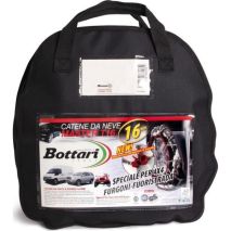 ΑΝΤΙΟΛΙΣΘΗΤΙΚΕΣ ΑΛΥΣΙΔΕΣ ΧΙΟΝΙΟΥ ΠΑΧΟΥΣ 16mm Νο210 "Master" Heavy Duty BOTTARI - 2 ΤΕΜ. Auto Moto Tyres 