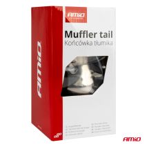 ΑΚΡΟ (ΜΠΟΥΚΑ) ΕΞΑΤΜΙΣΗΣ MT-026Β AKR ΜΑΥΡΟ ΧΡΩΜΑ Φ43-62 165x89mm AMIO - 1 τεμ. Auto Moto Tyres 