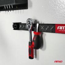 ΜΑΓΝΗΤΙΚΗ ΒΑΣΗ ΤΟΙΧΟΥ ΣΤΕΡΕΩΣΗΣ ΕΡΓΑΛΕΙΩΝ ΣΕ 3 ΛΩΡΙΔΕΣ 1x20cm/1x30,5cm/1x46cm AMIO - ΣΕΤ 3 ΤΕΜ. Auto Moto Tyres 