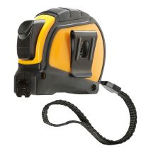 ΜΕΤΡΟΤΑΙΝΙΑ ΑΥΤΟΜΑΤΗ PROFESSIONAL 5m x16mm ΜΕ ΚΛΕΙΔΩΜΑ & ΚΛΙΠ ΖΩΝΗΣ LAMPA - 1 ΤΕΜ. Auto Moto Tyres 