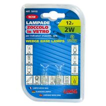 ΛΑΜΠΑ ΑΚΑΛΥΚΗ 12V/2W Τ10 Auto Moto Tyres 