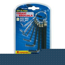 ΑΛΛΕΝ (ALLEN) ΚΛΕΙΔΙΑ ΜΕ ΚΡΙΚΟ 8 ΤΕΜΑΧΙΩΝ (1,5/2/2,5/3/4/5/6/8mm) Auto Moto Tyres 