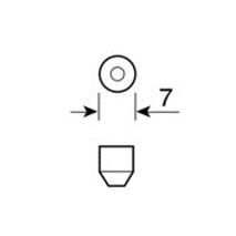 ΛΑΜΠΑ ΣΩΛΗΝΩΤΗ 15W/12V SV7-8 8X28mm Auto Moto Tyres 