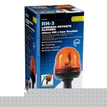 Φάρος με ελαστική βάση RH-3 12V/24V με DIN 125x235mm Auto Moto Tyres 