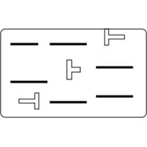 VW CADDY 96-03/GOLF-JETTA 84-92/POLO 95-00/CORDOBA 99-02/IBIZA 93-99 6PIN ΔΙΑΚΟΠΤΗΣ ΠΑΡΑΘΥΡΩΝ orig.191959855 Auto Moto Tyres 