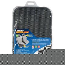 ΠΛΑΤΟΚΑΘΙΣΜΑΤΑ ΨΑΘΑ/ ΒΑΜΒΑΚΕΡΟ ΥΦΑΣΜΑ  ΔΙΠΛΗΣ ΟΨΗΣ STRIPS ΜΠΛΕ/ΓΚΡΙ  (ΦΑΡΔΟΣ 42 CM) 2ΤΕΜ. Auto Moto Tyres 