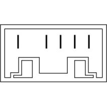 Διακόπτης Παραθύρων FIAT DOGAN Μονός 5PIN Auto Moto Tyres 