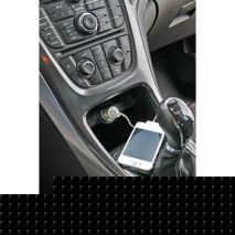 ΠΛΑΦΟΝΙΕΡΑ ΑΝΑΓΝΩΣΗΣ 2 ΣΕ 1 COB LED & ΦΟΡΤΙΣΤΗΣ USB 12/24V - 1000mA (ΜΑΥΡΗ/ΕΥΚΑΜΠΤΗ) Auto Moto Tyres 