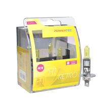 H1 12V 55W P14,5s POWERTEC RETRO (ΚΙΤΡΙΝΕΣ ΛΑΜΠΕΣ) 2ΤΕΜ. Auto Moto Tyres 