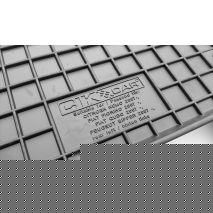 ΜΑΡΚΕ ΠΑΤΑΚΙΑ ΣΕ ΣΚΑΦΗ ΛΑΣΤΙΧΟ ΓΙΑ PEUGEOT BIPPER TEPEE / CITROEN NEMO MULTISPACE / FIAT QUBO 2008+ ΣΕ ΜΑΥΡΟ ΧΡΩΜΑ ΜΕ ΚΟΥΜΠΩΜΑΤΑ CIK - 4 ΤΕΜ. Auto Moto Tyres 