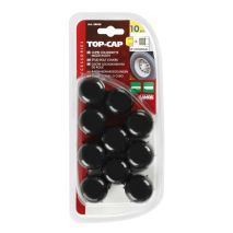 ΚΑΠΑΚΙΑ ΠΑΞΙΜΑΔΙΩΝ / ΜΠΟΥΛΟΝΙΩΝ ΦΟΡΤΗΓΟΥ TOP CAT ΜΑΥΡΑ ΣΤΡΟΓΓΥΛΑ 10 ΤΕΜ. Auto Moto Tyres 