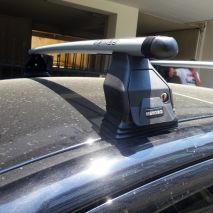 KIT ΜΕ ΜΠΑΡΕΣ ΟΡΟΦΗΣ ΓΙΑ MITSUBISHI LANCER 4D / 5D 07/2008+ ΑΛΟΥΜΙΝΙΟΥ TEMA MENABO (AL1-3360-FIX501FP)-2 ΤΕΜ. Auto Moto Tyres 