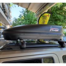 ΜΠΑΓΚΑΖΙΕΡΑ ΟΡΟΦΗΣ RACE AXION 320L (ΜΑΥΡΗ/ΕΛΑΦΡΩΣ ΑΝΑΓΛΥΦΗ - 125X90X34 cm - MAX 50 kg) Auto Moto Tyres 