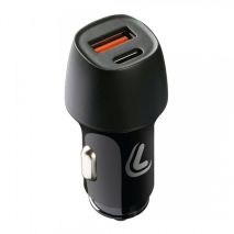 ΦΟΡΤΙΣΤΗΣ ΑΝΑΠΤΗΡΑ ΜΕ 2 ΘΥΡΕΣ USB TYPE A+ TYPE C 12/24V 18W ULTRA FAST CHARGER Auto Moto Tyres 