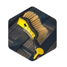 ΒΟΥΡΤΣΑ ΠΛΥΣΙΜΑΤΟΣ PREMIUM ΜΕ ΑΝΤΑΠΤΟΡΑ ΓΙΑ ΠΑΡΟΧΗ ΝΕΡΟΥ ΚΑΙ ΡΥΘΜΙΖΟΜΕΝΗ ΛΑΒΗ 54cm ΑMiO - 1 TEM. Auto Moto Tyres 