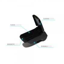 ΤΕΜΠΕΛΗΣ ΜΑΥΡΟΣ ΜΕ ΜΕΤΑΛΛΙΚΗ ΒΑΣΗ ΓΙΑ PEUGEOT 301 2012+ (6907-K14+KLC-UNV-SY) S-Dizayn - 2 Τεμ. Auto Moto Tyres 