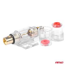 ΑΣΦΑΛΕΙΟΘΗΚΗ ΕΝΙΣΧΥΤΗ ΓΙΑ ΓΥΑΛΙΝΗ ΑΣΦΑΛΕΙΑ AGU ΜΕ ΚΑΛΩΔΙΑ 8-30m2 ΑΜΙΟ - 1 ΤΕΜ. Auto Moto Tyres 