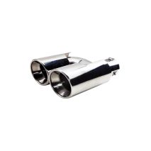 ΑΚΡΟ (ΜΠΟΥΚΑ) ΕΞΑΤΜΙΣΗΣ INOX ΔΙΠΛΗΣ ΑΠΟΛΗΞΗΣ Φ37-59 mm (ΜΗΚΟΣ 250/220mm/ΔΙΑΜΕΤΡΟΣ ΕΞΩΤΕΡΙΚΗ 90x2mm) SIMONI RACING  - 1 τεμ. Auto Moto Tyres 