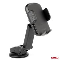 ΒΑΣΗ ΣΤΗΡΙΞΗΣ ΚΙΝΗΤΟΥ ΓΙΑ ΤΖΑΜΙ/ΑΕΡΑΓΩΓΟ 360° ΜΕ ΡΥΘΜΙΖΟΜΕΝΟ ΜΠΡΑΤΣΟ AMIO - 1 τεμ. Auto Moto Tyres 