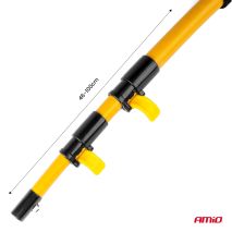 ΒΟΥΡΤΣΑ ΚΑΘΑΡΙΣΜΟΥ ΜΕ ΤΗΛΕΣΚΟΠΙΚΟ ΚΟΝΤΑΡΙ 46-100cm & 3 ΠΑΝΑΚΙΑ ΚΑΘΑΡΙΣΜΟΥ ΜΙΚΡΟΦΙΜΠΡΑ  ΑΜΙΟ - 1 ΤΕΜ. Auto Moto Tyres 