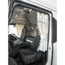 ΚΟΥΡΤΙΝΕΣ ΝΤΑΛΙΚΑΣ LUXURY SMART ΚΡΕΜ/ΜΠΛΕ ΣΕΤ LAMPA - 5 ΤΕΜ. Auto Moto Tyres 