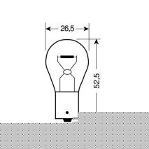 P21W 12V 21W BA15s ΜΟΝΟΠΟΛΙΚΟ CHROME SERIES ΚΑΘΡΕΠΤΗΣ ΜΟΝΟΠΟΛΙΚΟ ΛΕΥΚΟ ΦΩΣ BLISTER 2ΤΕΜ. Auto Moto Tyres 