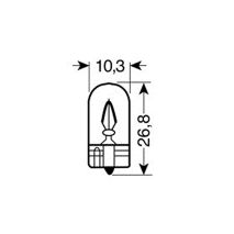 ΛΑΜΠΕΣ W5W 5W 12V 10 ΤΕΜ. Auto Moto Tyres 