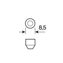 ΛΑΜΠΑΚΙΑ ΚΟΚΚΙΝΑ ΣΩΛΗΝΩΤΑ 12V/10W 35mm Auto Moto Tyres 